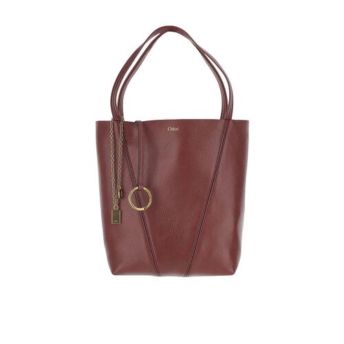CHLOÉ 女士手提包 C25SS811N846AW AW2025 红色 Spin 托特包