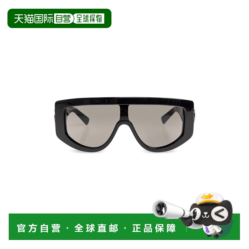 1h可退 香港直邮GUCCI 女士太阳镜 839997J07401012 AW2025 黑色