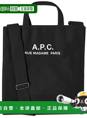 1h可退 香港直邮潮奢 A.P.C. 男士 logo印花手提包 CODBMH61318