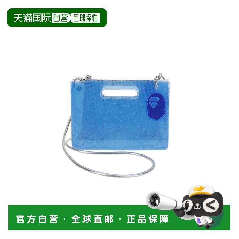 日本直邮【日本直邮】A BATHING APE猿人头男女同款单肩包1I72-18