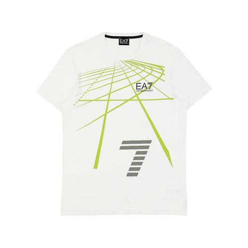 EA7 Emporio Armani logo印花圆领T恤 3YPTE3PJ02Z