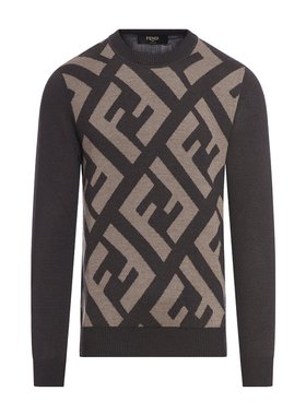 Fendi 长袖圆领针织衫 FZX091APJK