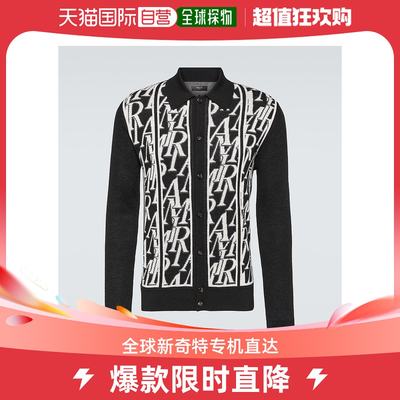 香港直邮潮奢 AMIRI 男士Repeat 羊毛Polo毛衣