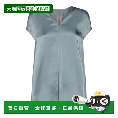 1h可退 香港直邮rick owens 瑞克 欧文斯 女士 上衣 RP01E7256SCH