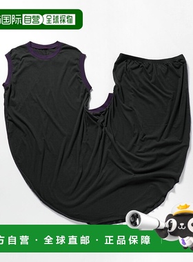 1h可退 日本直邮6(ROKU)女士字母U设计多穿法全棉短袖T恤 8617241