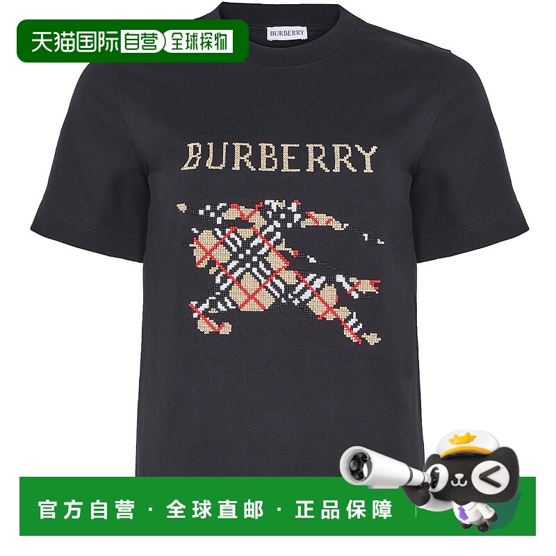 欧洲直邮BURBERRY 25秋冬  BUR8SC9PBCK 女士 短袖T恤