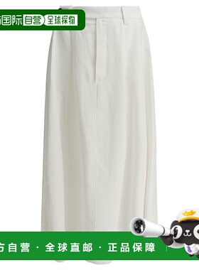 香港直邮BRUNELLO CUCINELLI 女士半身裙 MH126G3951C600WHITE