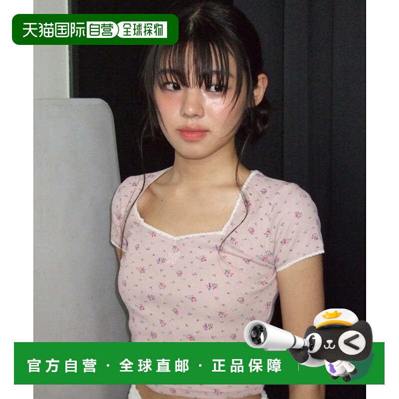 韩国直邮NASTY FANCY CLUB街头辣妹潮牌24休闲时尚秋冬新款T恤F24