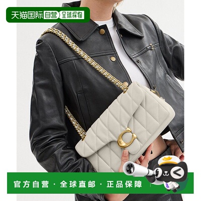 1h可退 日本直邮COACH 蔻驰 Tabby 女士绗缝单肩包 26 CP150 B4HA