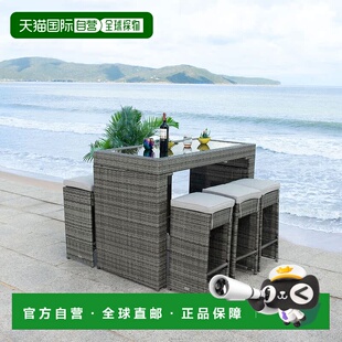 自营 safavieh荷鲁斯餐具 - 灰色/灰色 美国奥莱直发户外