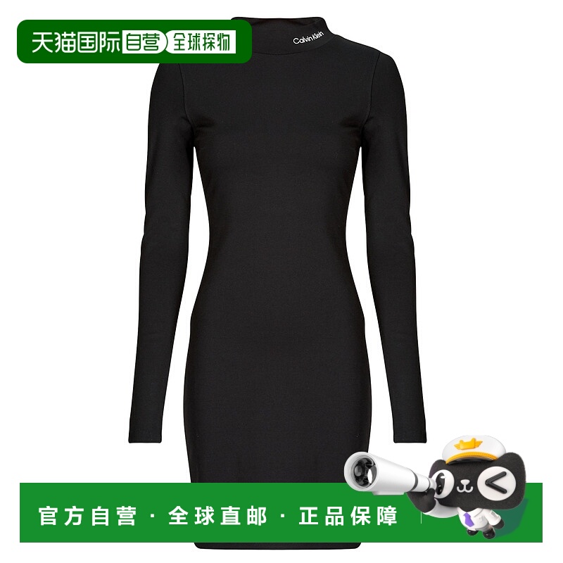 欧洲直邮Calvin Klein Jeans  女衣服 春夏2025 短连衣裙 LOGO EL