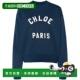COTTON 香港直邮CHLOÉ FLEEC AW2025 蓝色 女士T恤 24AJH121924C6