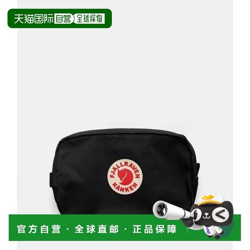 fjallraven瑞典北极狐手拿包女款黑色通勤收纳百搭休闲化妆包
