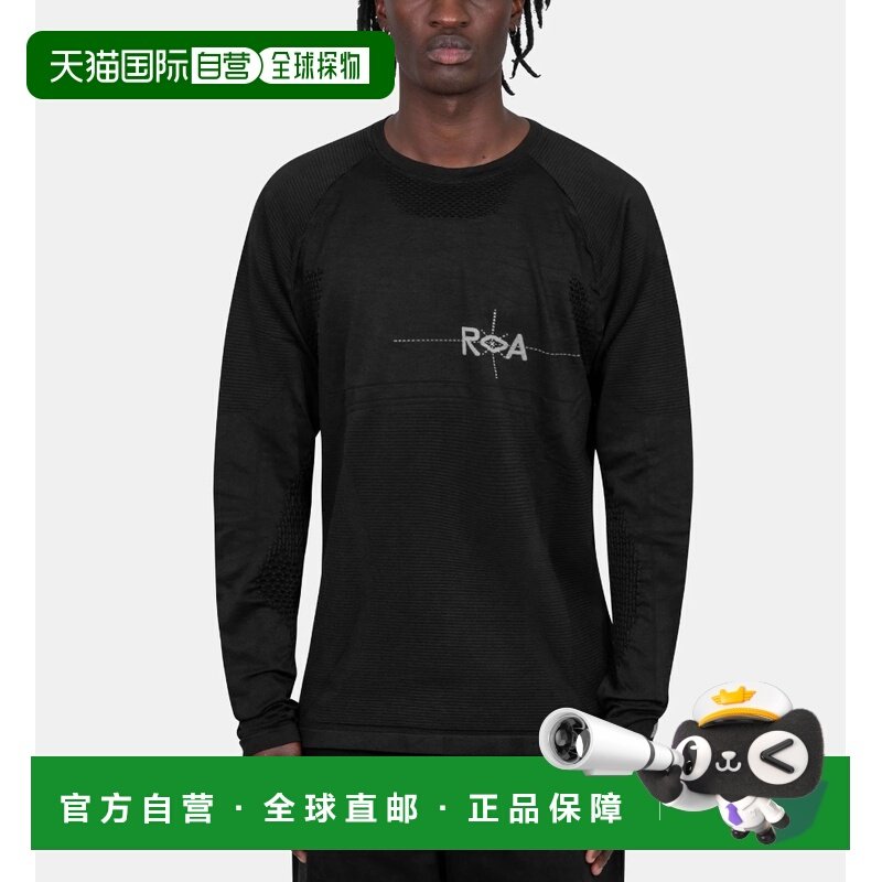 1h可退 香港直邮Roa 男士 aune à manches longues T恤 RBMW0524,男装,T恤,淘宝优惠券,粉丝福利购,淘宝优惠卷