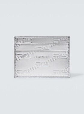 Balenciaga 巴黎世家 男士 BB leather card holder 包袋 000895