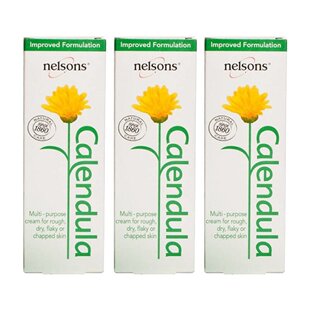 英国药房Nelsons金盏花霜滋润皮肤保湿不油腻防干燥50g*3