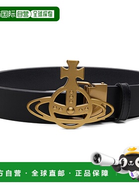 香港直邮Vivienne Westwood 薇薇恩 韦斯特伍德 男士 黑色 Orb Bu