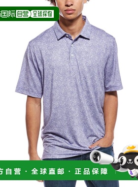 自营Cutter & Buck Pike Constellation Print Stretch Polo Shir
