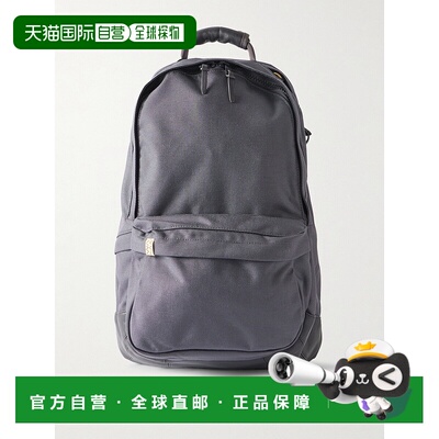 1h可退 香港直邮Visvim 维斯维木 男士 CORDURA® 皮革饰边背包 01