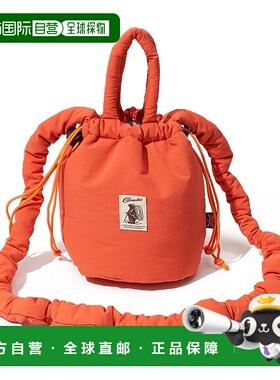 1h可退 日本直邮COBMASTER 男女同款 中棉填充 圆底抽绳单肩包 可