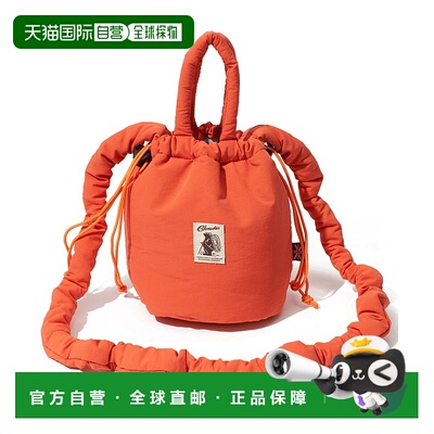 1h可退 日本直邮COBMASTER 男女同款 中棉填充 圆底抽绳单肩包 可