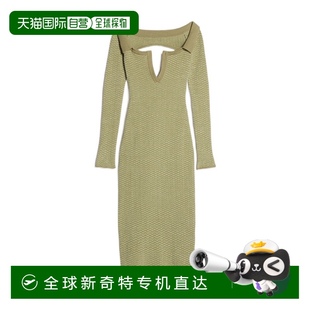 中长款 香港直邮Jacquemus 2283长袖 露肩连衣裙 231KN161