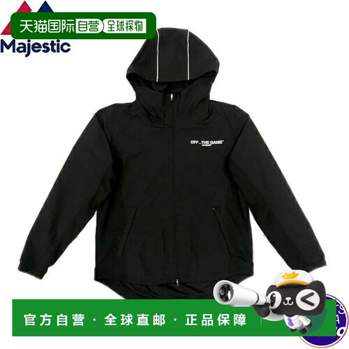 日本直邮Majestic 棒球全拉链连帽夹克 OG23FJ1S01-BK 黑色