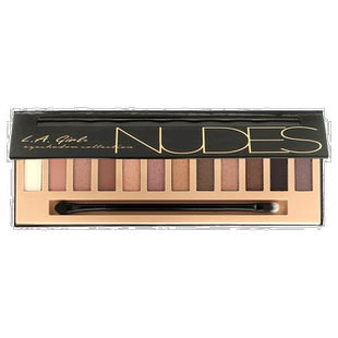 香港直邮L.A. GIRL洛杉矶女孩Beauty Brick12色眼影盘裸色彩正品