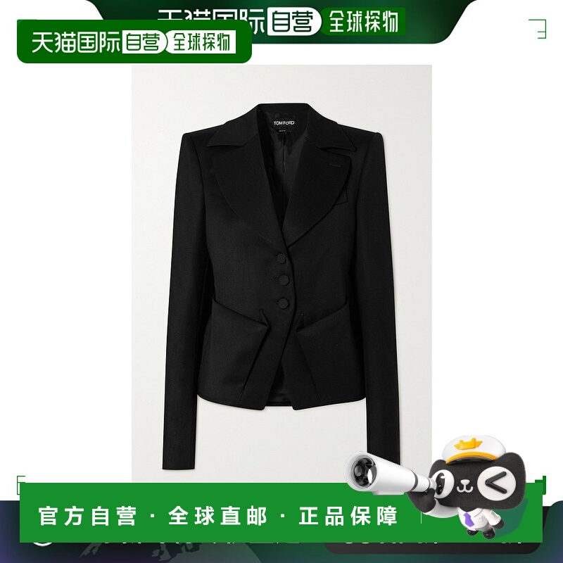 香港直邮Tom Ford 汤姆 福特 女士 翻领长袖西装外套 GI2948FAX75