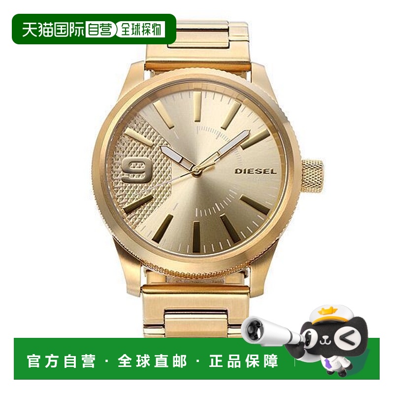 韩国直邮DIESEL [官方正品] DZ1761 Rasp 男士金属手表 144593475