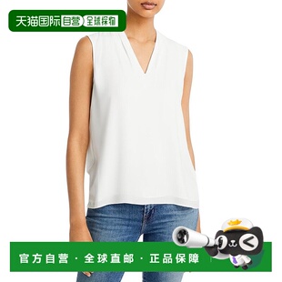 Edie 无袖 1h可退 独家发售女装 Tahari 领上衣 美国直邮