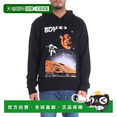 1h可退 欧洲直邮KENZO 男士卫衣 5SW4054MD99 AW2018 黑色 