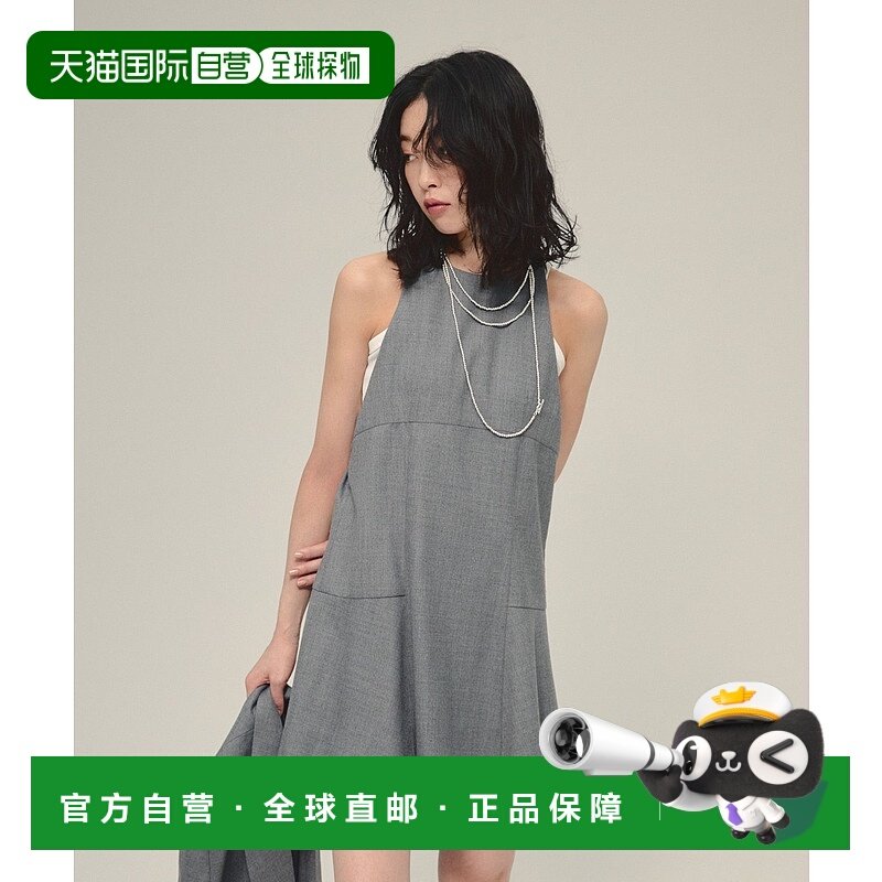 1h可退 日本直邮eL 女装美腰剪裁短版洋装/ 580118连衣裙羊毛