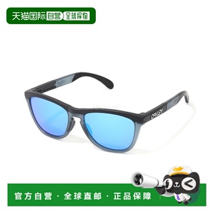 韩国直邮OAKLEY Frogskins 系列哑光黑/蓝宝石 Prizm(OO9284-195