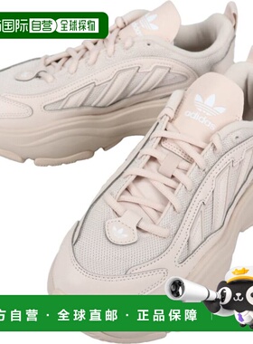 日本直邮阿迪达斯 OZGAIA 女士运动鞋灰紫色/灰紫色/白色IG6049