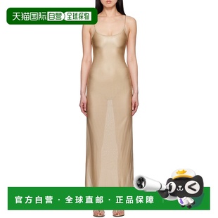 香港直邮Alaia AA9R2632K030A长裙 吊带连衣裙