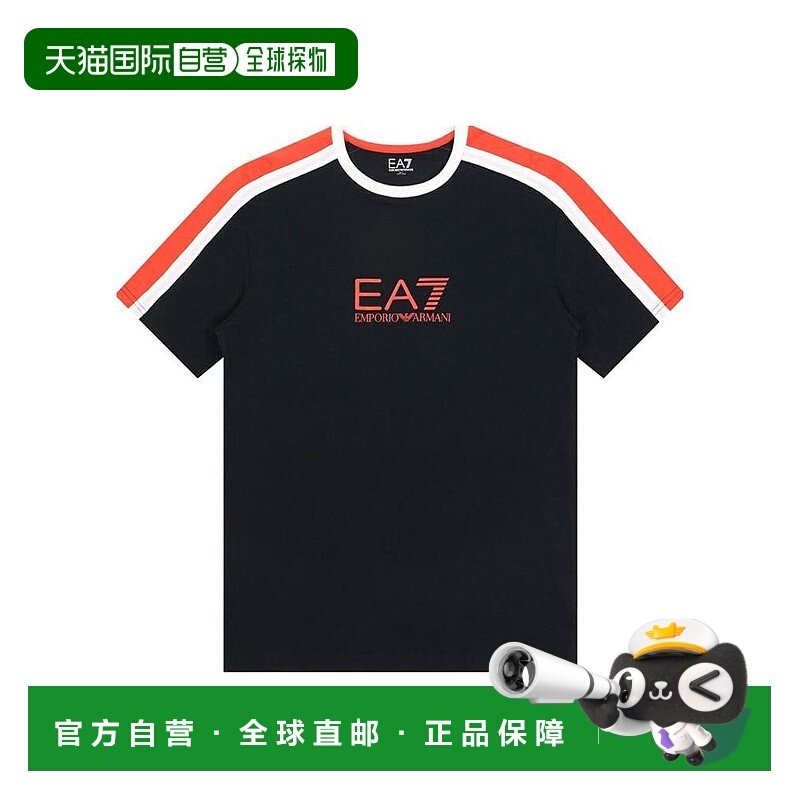 香港直邮EA7 Emporio Armani logo印花圆领T恤 2730274A209男装