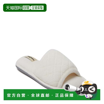 自营Dearfoams Women's Beatrice Quilted Microfiber Terry Show
