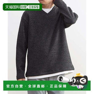 仿叠层设计长袖 1h可退 裏起毛瓦格纹 FRAME男装 日本直邮MASTER