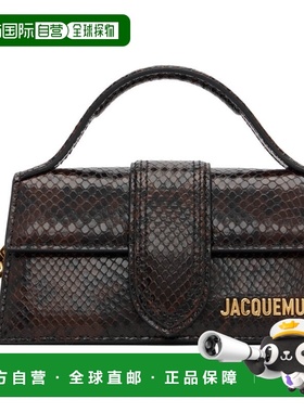 1h可退 香港直邮Jacquemus 女士 棕色 The Bambino 单肩包 25HBAW