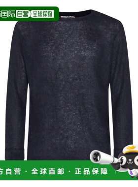香港直邮AURALEE 男士 海军蓝针织衫 A25AP01AKNAVY