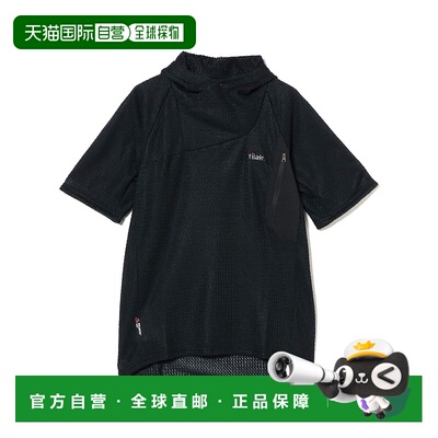 1h可退 日本直邮Tilak男装半袖连帽衫 透气保温面料设计感宽松款