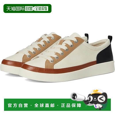 自营Vionic Winny Sneakers Women's US Ivory Black Leather Com