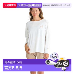 日本直邮ROXY PICNIC GINGHAM长袖 rash T恤 泳衣4件套 [25SPRSW2