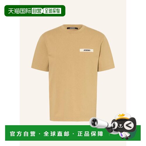 香港直邮JACQUEMUS 男士T恤 100313930115001 CO 驼色 T-shirt LE