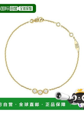 自营1h可退 欧洲直邮Dior 迪奥 女士黄色黄金手链新款