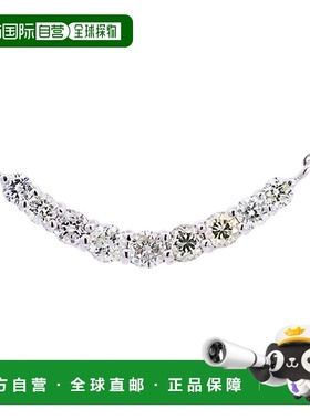 日本直邮(264514) 渐变项链 钻石 0.3 克拉 小项链 女士 线项链