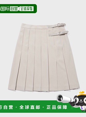 韩国直邮ROCKFISH 女士半身裙 RF1RWBE1SK002 DOUBLE BELTED KILT