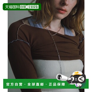 日本直邮decor 可疊戴設計 女士 华丽首飾 纤细链条项链 1h可退