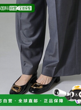 1h可退 日本直邮ANGEL ALARCON 女士金属装饰平底鞋 6714233115